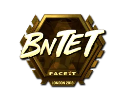 Sticker | BnTeT (Gold) | London 2018