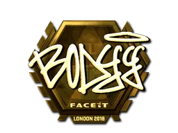 Sticker | bodyy (Gold) | London 2018