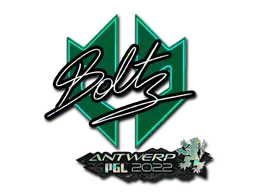 Sticker | boltz (Glitter) | Antwerp 2022