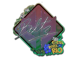 Sticker | boltz (Glitter) | Rio 2022