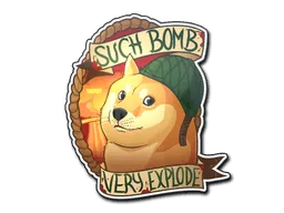 Sticker | Bomb Doge