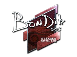 Sticker | bondik (Foil) | Boston 2018