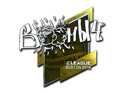 Sticker | Boombl4 (Foil) | Boston 2018