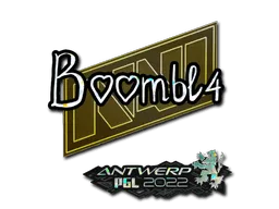 Sticker | Boombl4 (Glitter) | Antwerp 2022