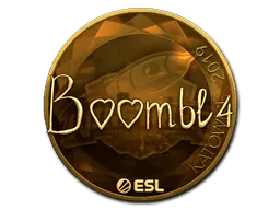 Sticker | Boombl4 (Gold) | Katowice 2019