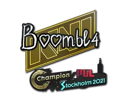 Sticker | Boombl4 | Stockholm 2021