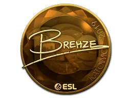 Sticker | Brehze (Gold) | Katowice 2019