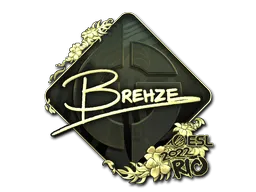 Sticker | Brehze (Gold) | Rio 2022