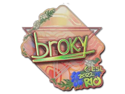 Sticker | broky (Holo) | Rio 2022