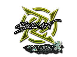 Sticker | Brollan (Glitter) | Antwerp 2022