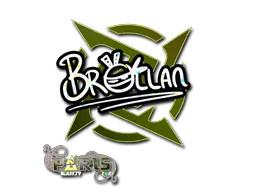 Sticker | Brollan (Glitter) | Paris 2023