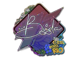 Sticker | BUDA (Glitter) | Rio 2022