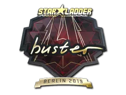 Sticker | buster (Gold) | Berlin 2019