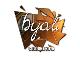 Sticker | byali (Foil) | Cologne 2016