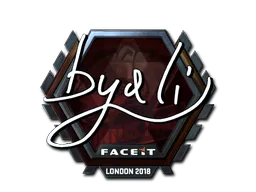 Sticker | byali (Foil) | London 2018