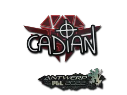 Sticker | cadiaN | Antwerp 2022