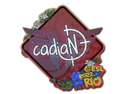 Sticker | cadiaN (Glitter) | Rio 2022