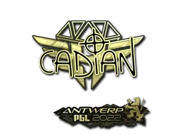 Sticker | cadiaN (Gold) | Antwerp 2022