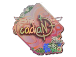 Sticker | cadiaN (Holo) | Rio 2022