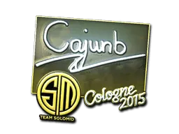 Sticker | cajunb (Foil) | Cologne 2015