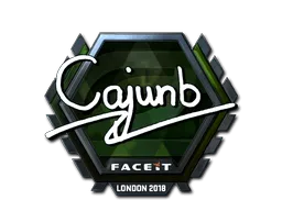 Sticker | cajunb (Foil) | London 2018