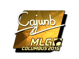 Sticker | cajunb (Gold) | MLG Columbus 2016