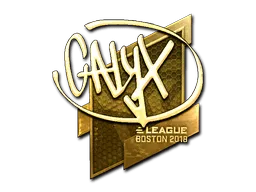 Sticker | Calyx (Gold) | Boston 2018