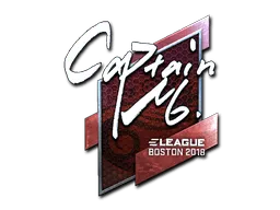 Sticker | captainMo (Foil) | Boston 2018