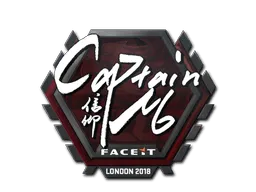 Sticker | captainMo | London 2018