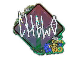 Sticker | chelo (Glitter) | Rio 2022