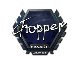 Sticker | chopper | London 2018