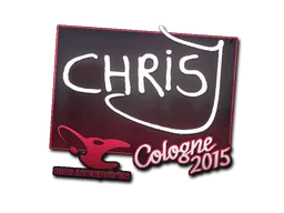 Sticker | chrisJ | Cologne 2015