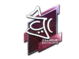 Sticker | chrisJ (Foil) | Boston 2018