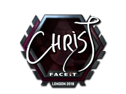 Sticker | chrisJ (Foil) | London 2018