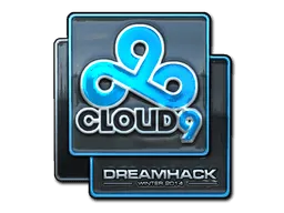 Sticker | Cloud9 (Foil) | DreamHack 2014