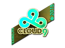 Sticker | Cloud9 G2A (Gold) | Katowice 2015