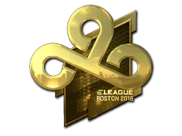 Sticker | Cloud9 (Gold) | Boston 2018