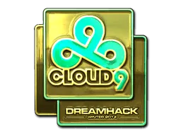 Sticker | Cloud9 (Gold) | DreamHack 2014