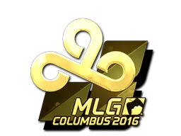 Sticker | Cloud9 (Gold) | MLG Columbus 2016