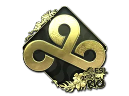 Sticker | Cloud9 (Gold) | Rio 2022