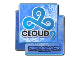 Sticker | Cloud9 (Holo) | DreamHack 2014