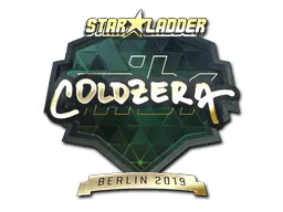 Sticker | coldzera (Gold) | Berlin 2019