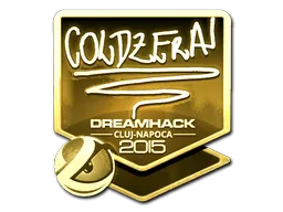 Sticker | coldzera (Gold) | Cluj-Napoca 2015