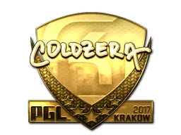 Sticker | coldzera (Gold) | Krakow 2017