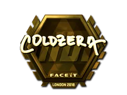 Sticker | coldzera (Gold) | London 2018