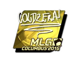 Sticker | coldzera (Gold) | MLG Columbus 2016