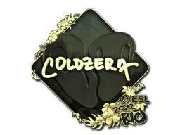 Sticker | coldzera (Gold) | Rio 2022