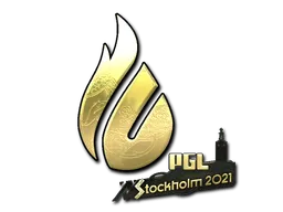 Sticker | Copenhagen Flames (Gold) | Stockholm 2021