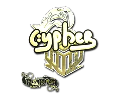 Sticker | Cypher (Gold) | Paris 2023