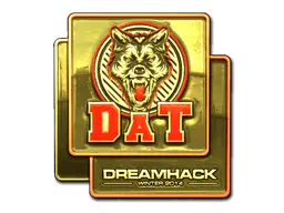 Sticker | dAT team (Gold) | DreamHack 2014